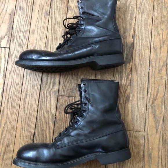 Vintage combat boots main image 7